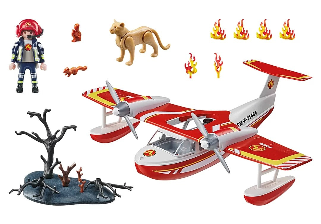 Playmobil Seaplane With Firefighter