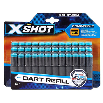 X Shot Excel 36 Pack Darts Refill - 3618