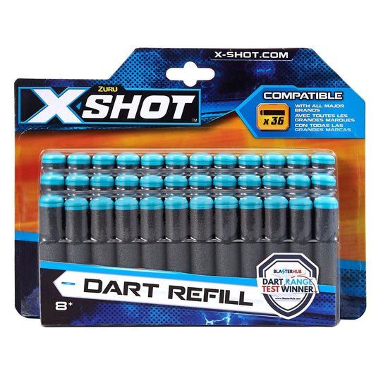 X Shot Excel 36 Pack Darts Refill (3618)