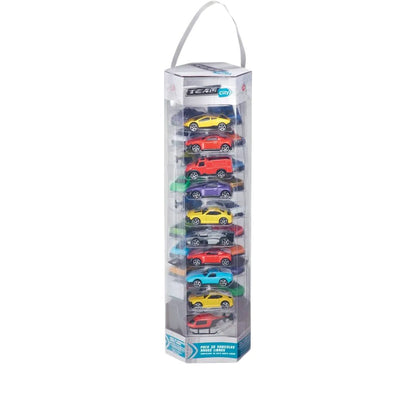 Team City 30-Pack Free-Wheel Vehicles