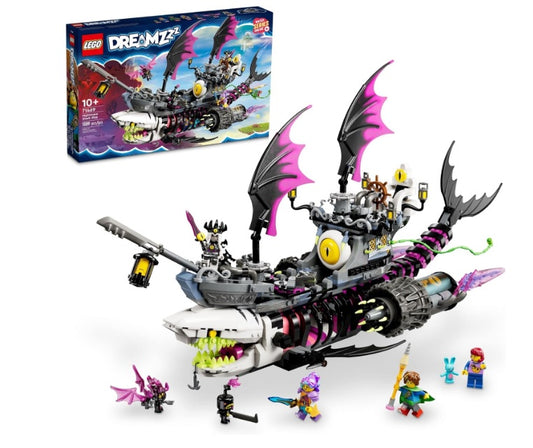 Lego Dreamz Nightmare Shark Ship 1389 Pcs