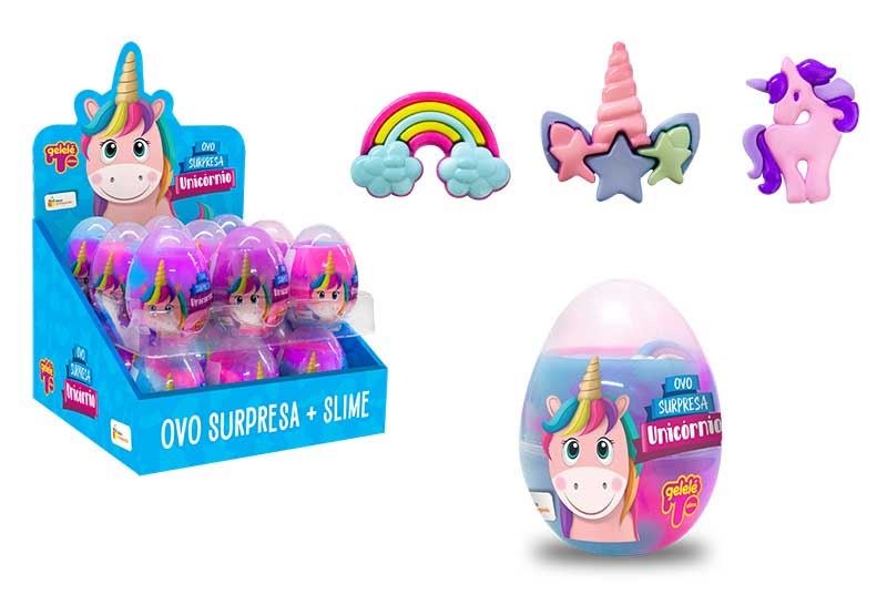 Gelele Ovo Surprise Unicorn Slime