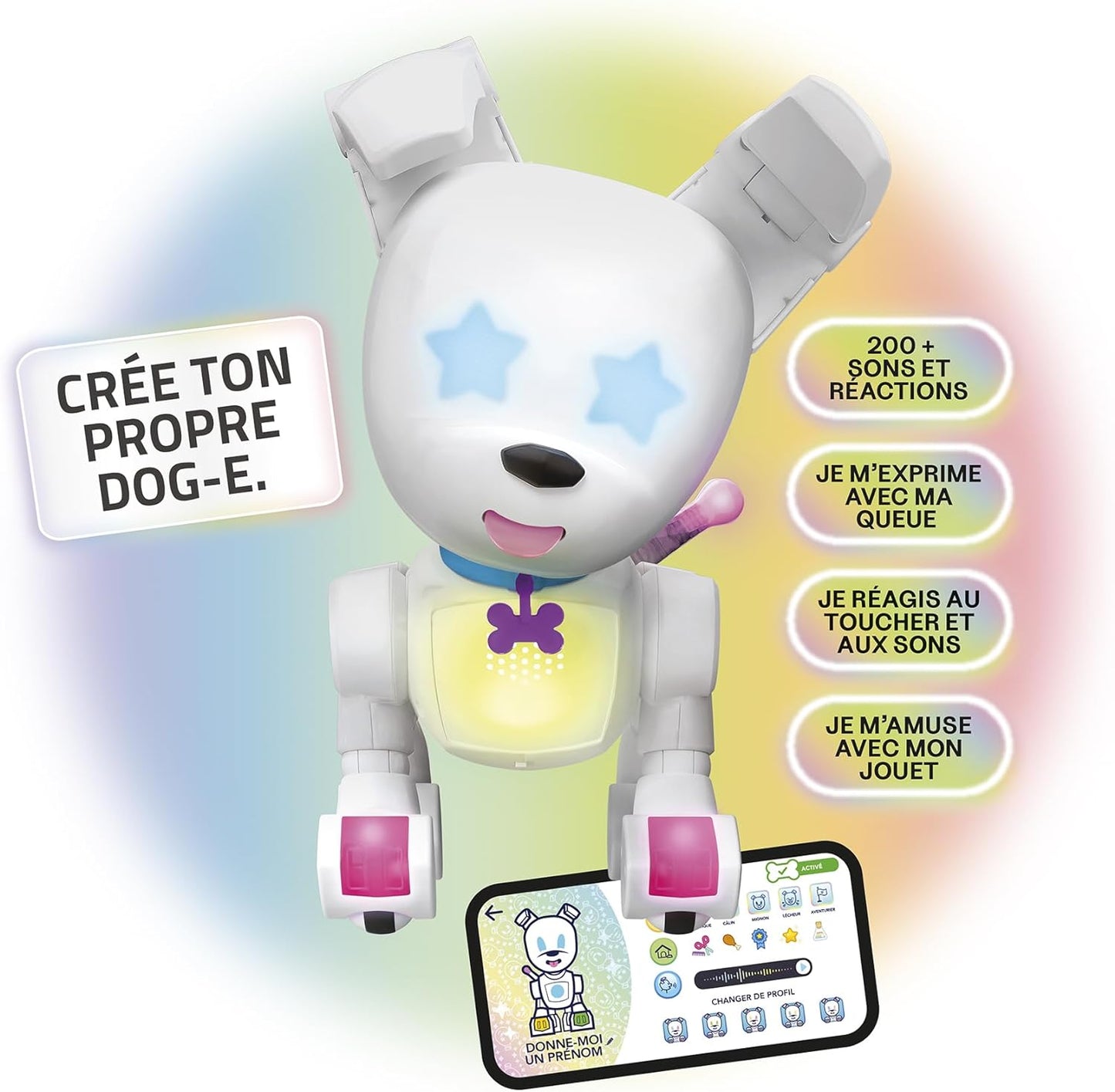 Dog-E - Véritable Chien Robot Interactif