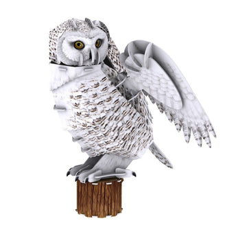 Cubic Fun National Geographic 3D Puzzle Snowy Owl - 62 pcs