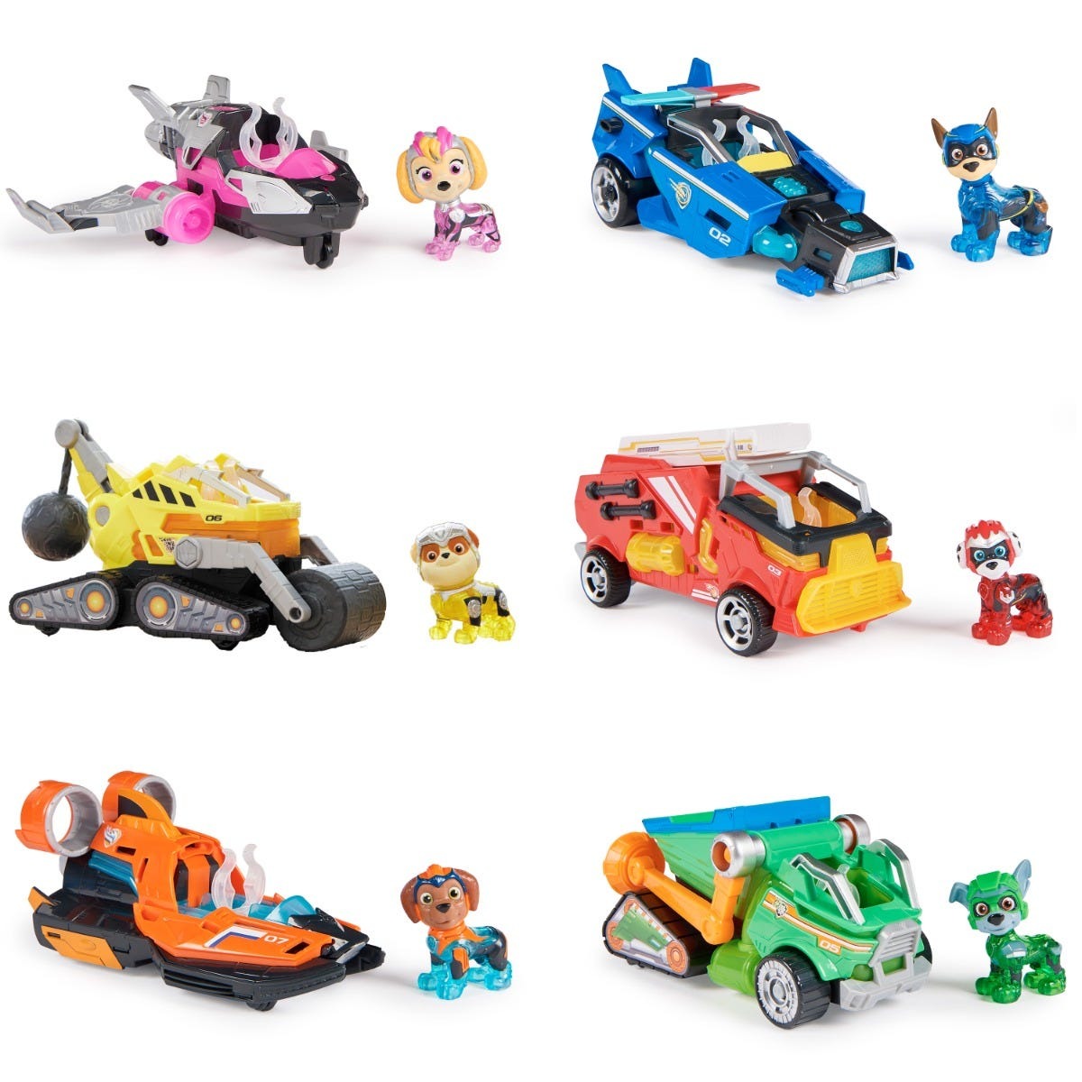 Paw Patrol Movie II Basic Vehicles