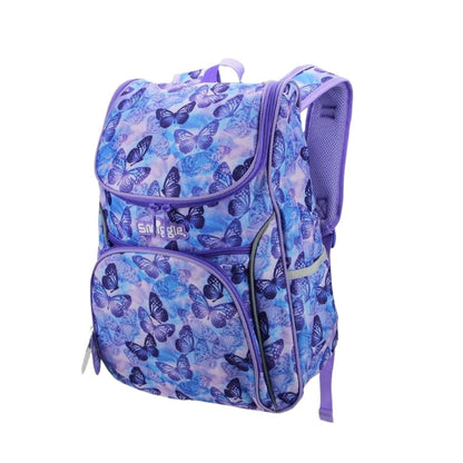 Smiggle Purple Butterflies Backpack