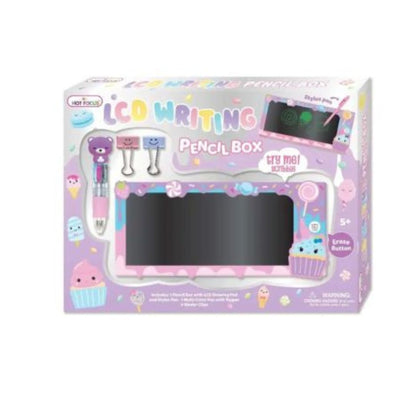 Hot Focus LCD Writing Board Pencil Box
