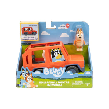 Moose Toys Bluey's Heeler Family Road Trip 4WD Vehicle