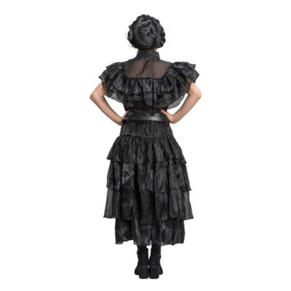 SIDJ Wednesday Addams Black Prom Dress 152 cm