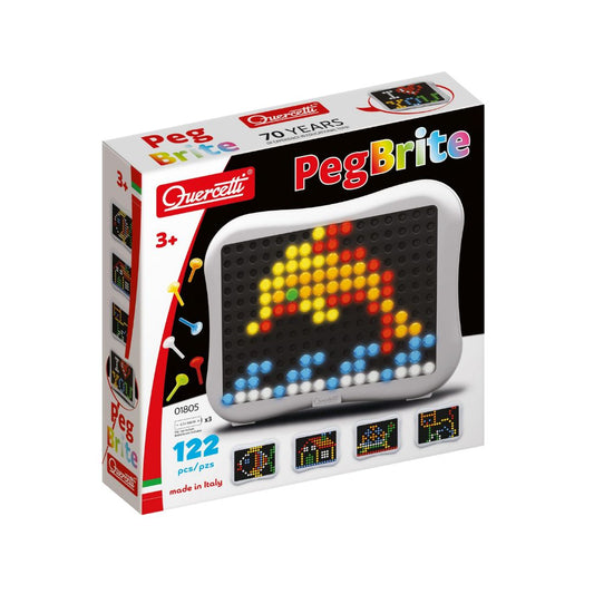 Quercetti - 1805 Peg Brite Mosaic Kit