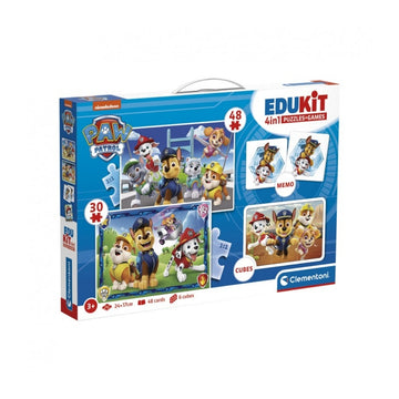 Clementoni Edukit 4-in-1 PAW Patrol Puzzle