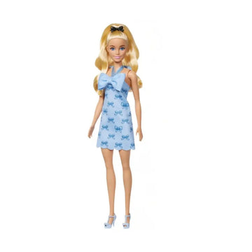 Barbie Blue Bow Dress Doll