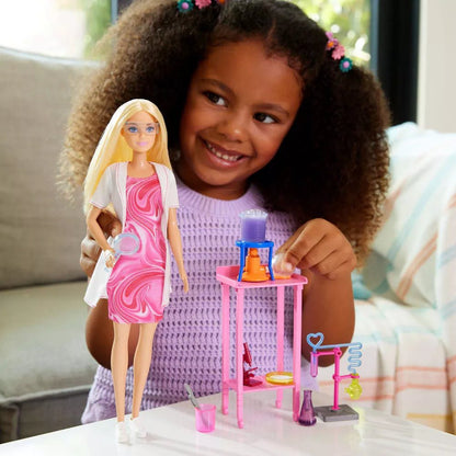 Barbie Scientist Doll and Accessories Playset