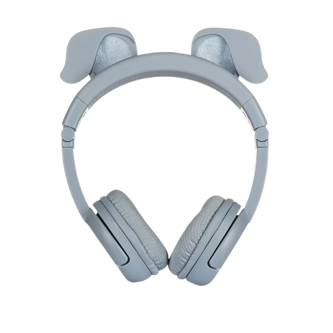 BuddyPhones Play Ears Plus Blue Dog Wireless Headphones