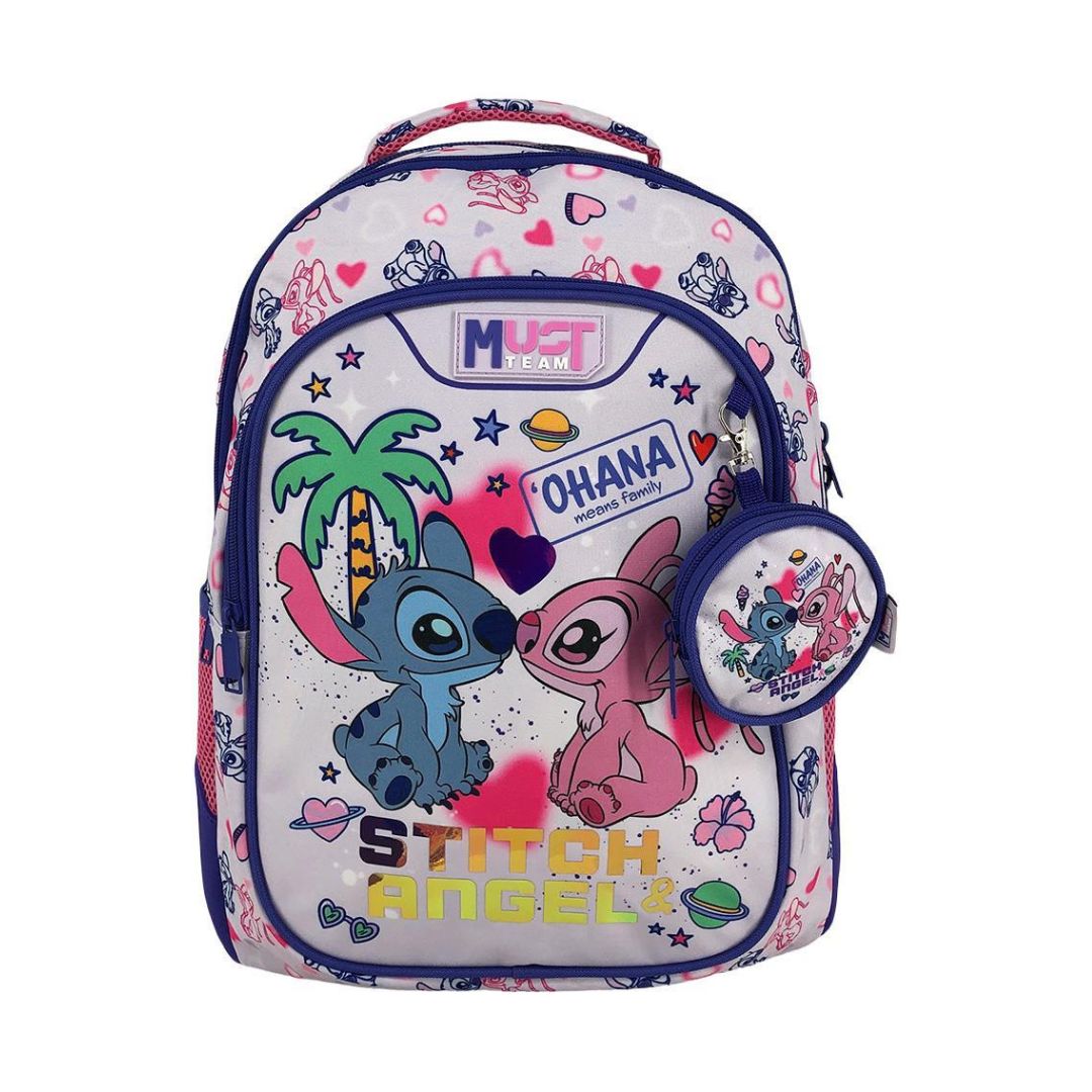 Must Disney Stitch & Angel  Backpack 17'