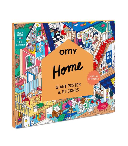 Omy Coloring Poster Home
