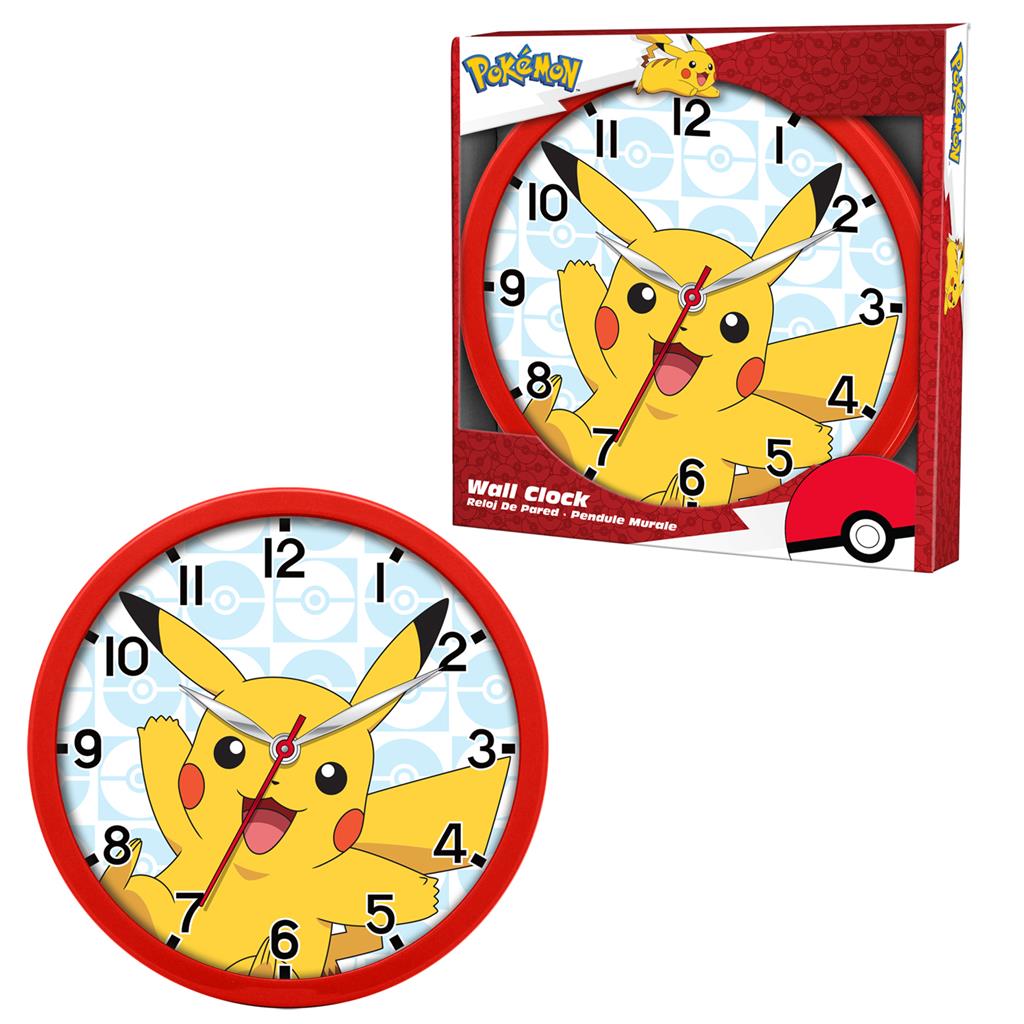 Wall clock Pokemon