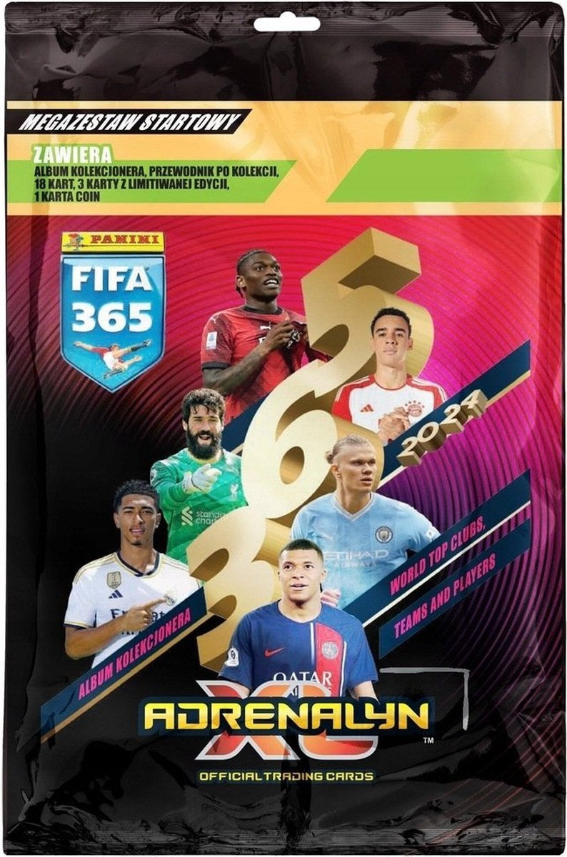 Panini Adrenalyn Starter Pack Album FIFA 365 2024