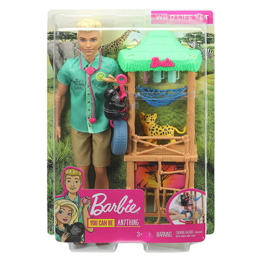Barbie Ken Wildlife Vet Playset, Assorted