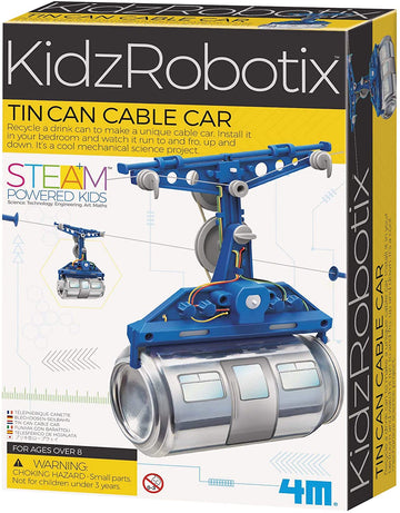 4 M Kidz Robotix Tin Can Cable Car