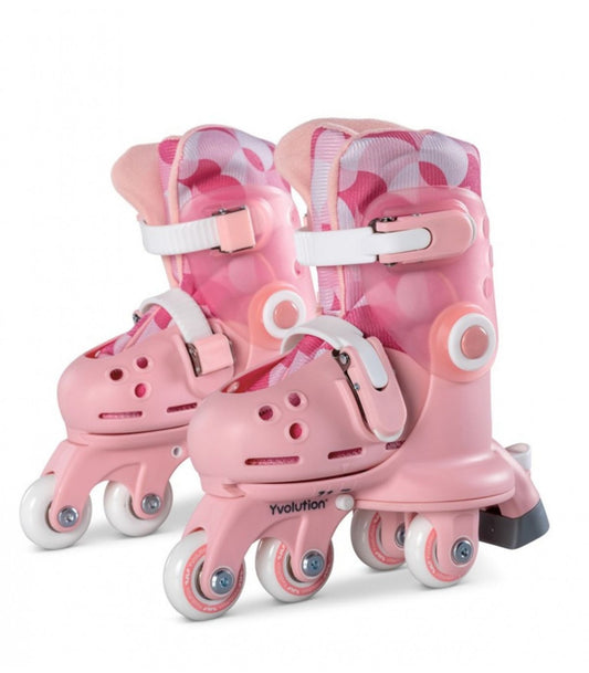 Yvolution Twista RollerSkates Pink