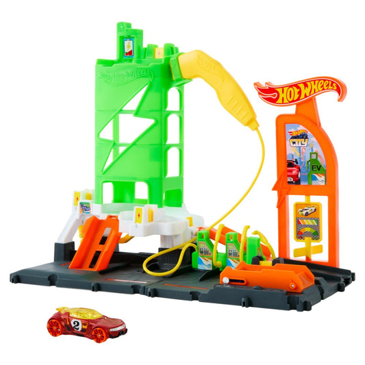 Mattel Hot Wheels City Supercharge Petrol Station