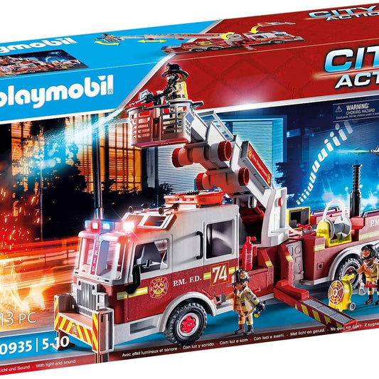 Rescue Vehicles Fire Engine With Tower Ladder