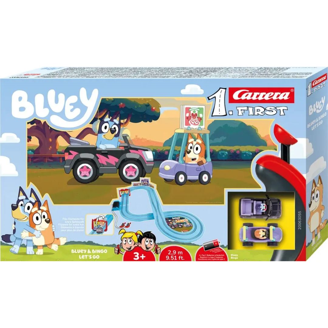 Carrera First – Bluey & Bingo Let’s Racing Circuit