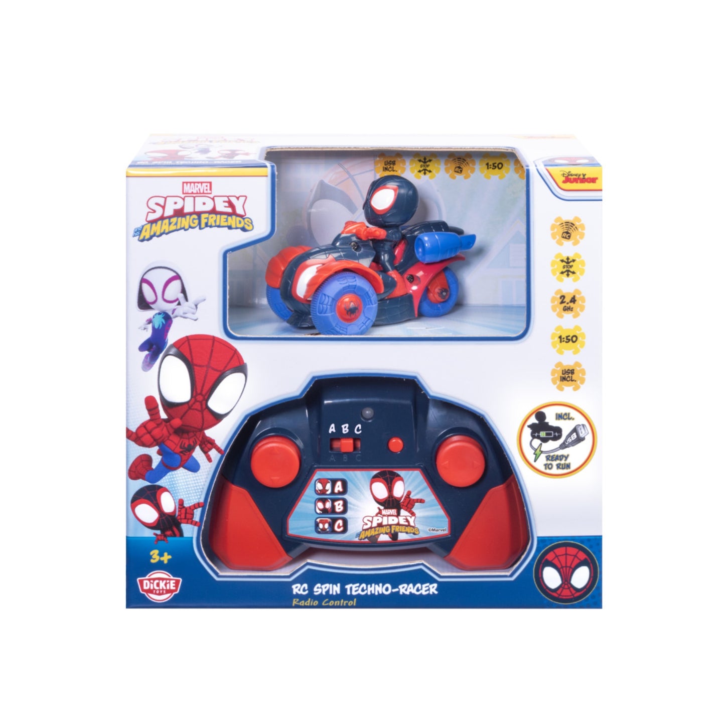 Spidey Rc Spin Techno Racer