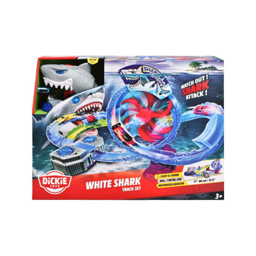 Dickie White Shark Track Set
