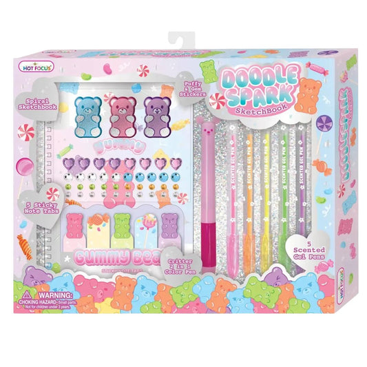 Hot Focus Doodle Spark Sketchbook Set