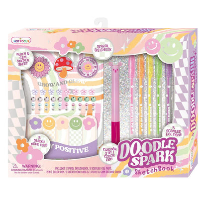 Hot Focus Doodle Spark Sketchbook Set - Good Day