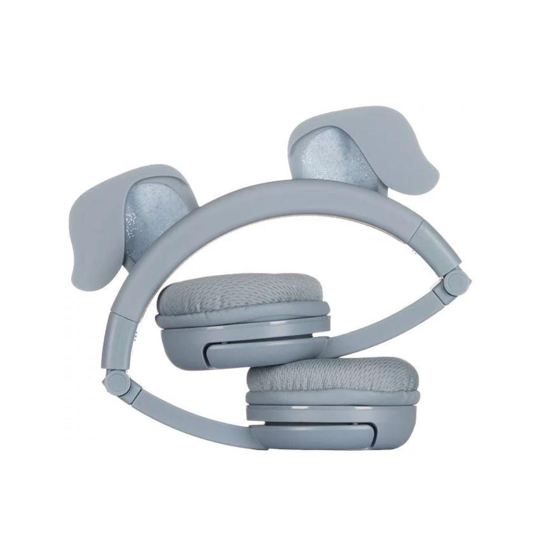 BuddyPhones Play Ears Plus Blue Dog Wireless Headphones