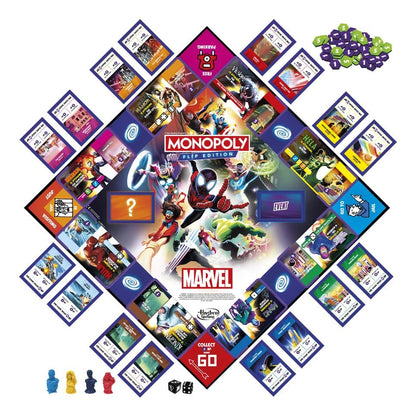 Monopoly Flip Marvel