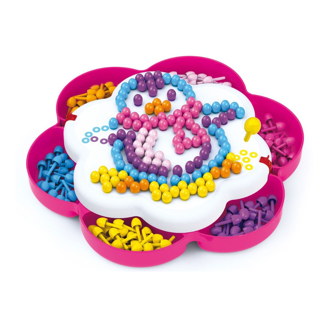 Quercetti Fantacolor - Marguerite 240 Pieces - Pixel Daisy