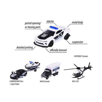 Majorette Police Diecast Cars