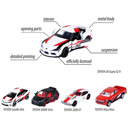 Majorette Toyota Racing Giftpack