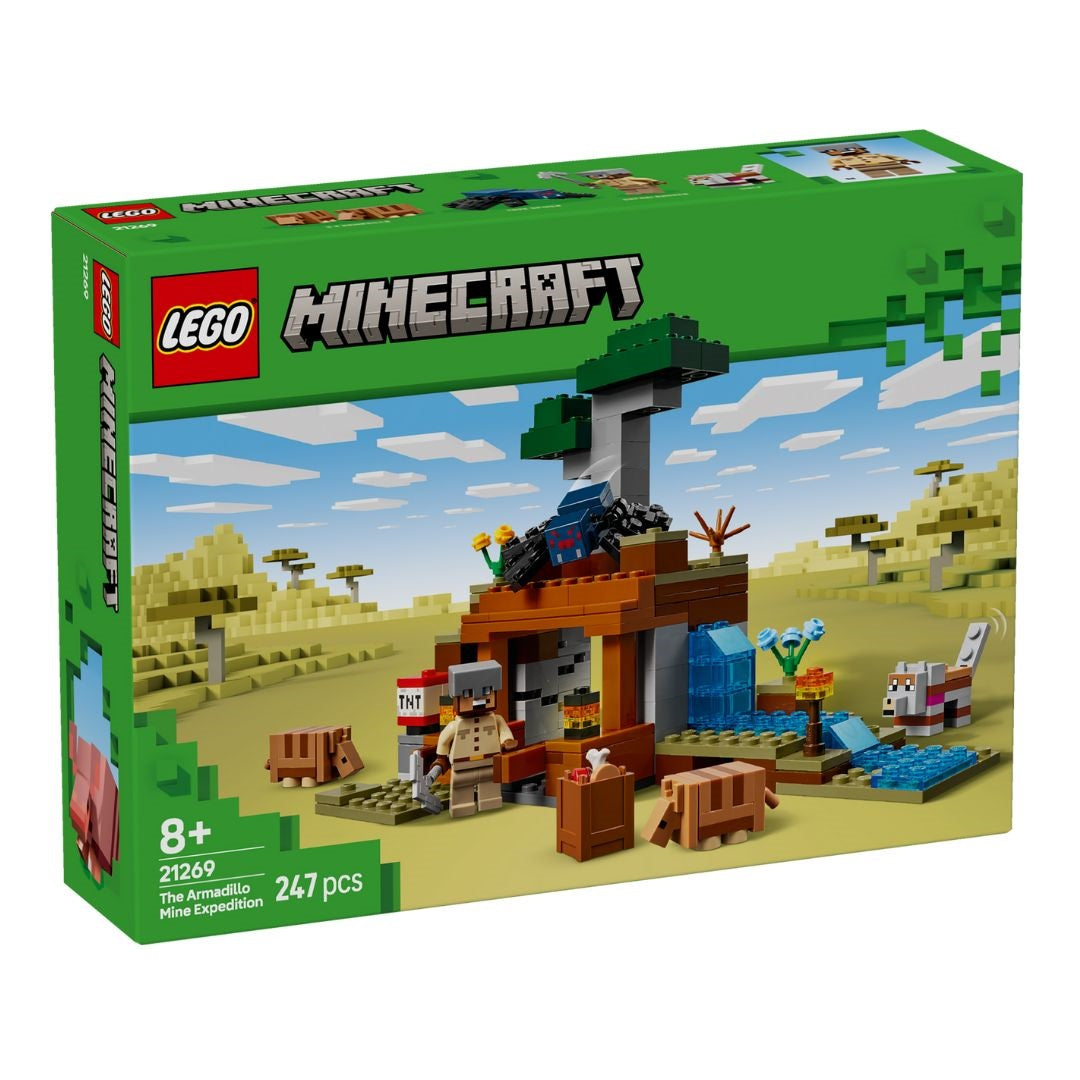 Lego Minecraft Armadillo Mine Expedition