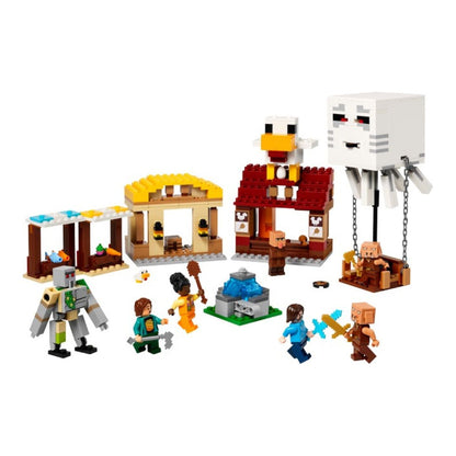 Lego Minecraft The Ghast Balloon Village Attack