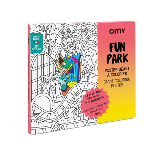 Omy Giant Coloring Poster Fun Park