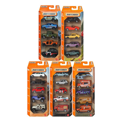 Mattel Matchbox 5-Pack Die-Cast Assorted