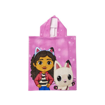 Cerda Gabby's Dollhouse Poncho Towel