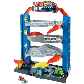Mattel City Stunt Garage Playset