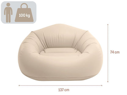 Intex Inflatable Beanless Bag - Beige