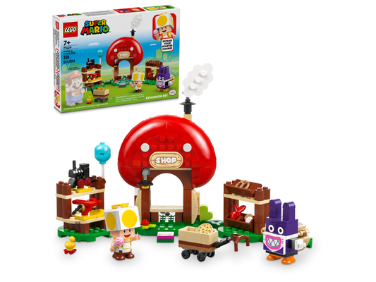 Super Mario - Nabbit at Toad's Shop Expansion Set, 23 pcs