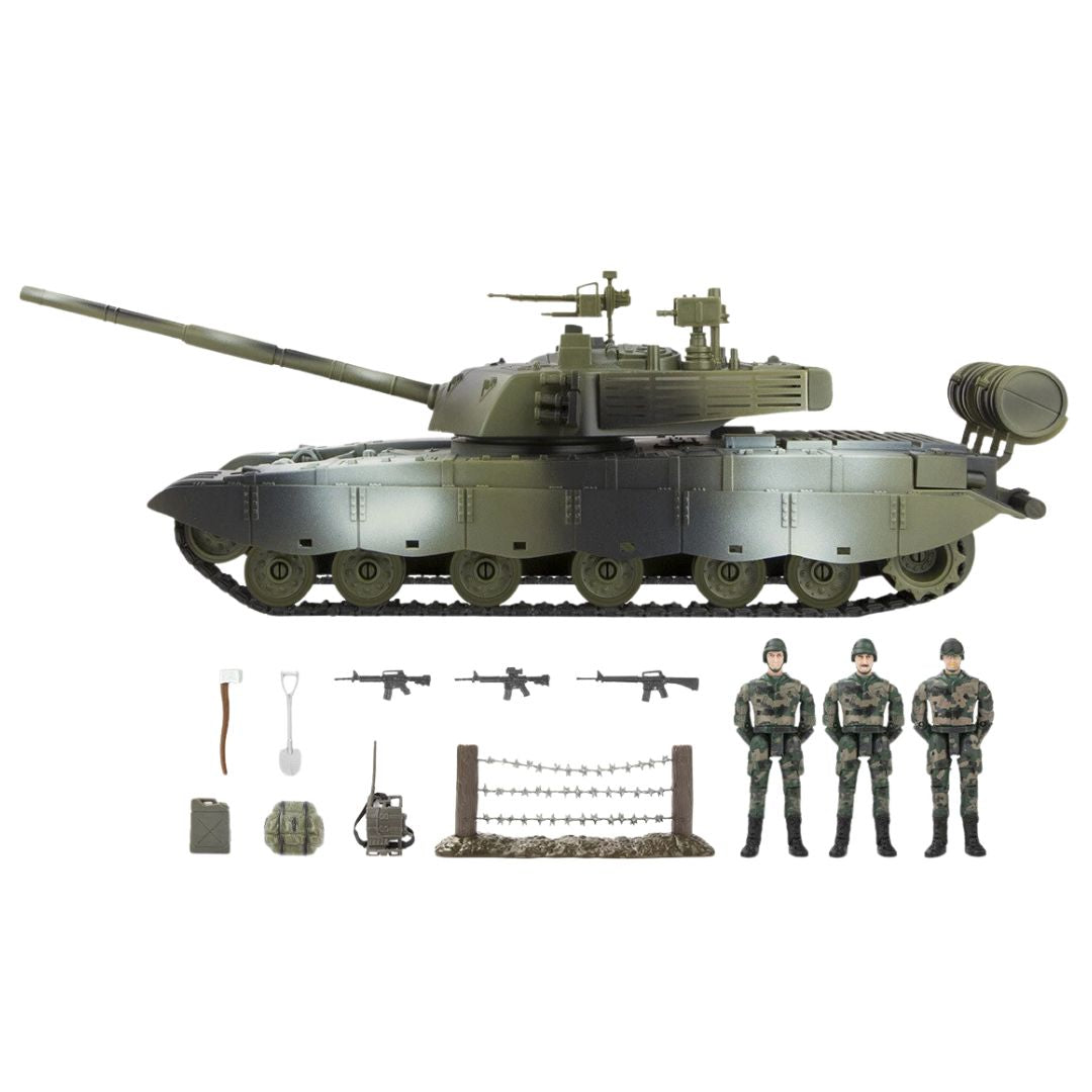 Army Team City Battle Tank