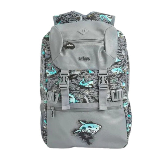 Smiggle Foldover Shark Backpack