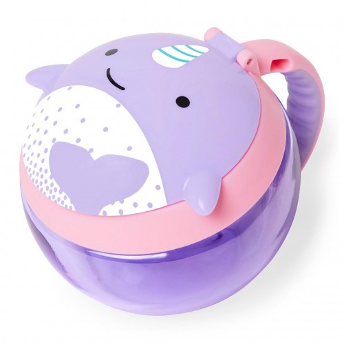 Skip Hop Zoo Narwhal Snack Container