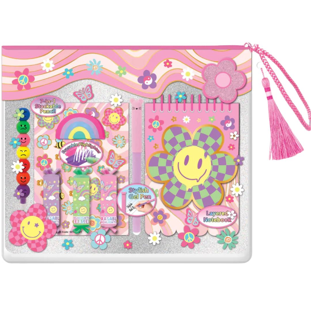 Hot Focus Erasable Color Magic Groovy Flower Set