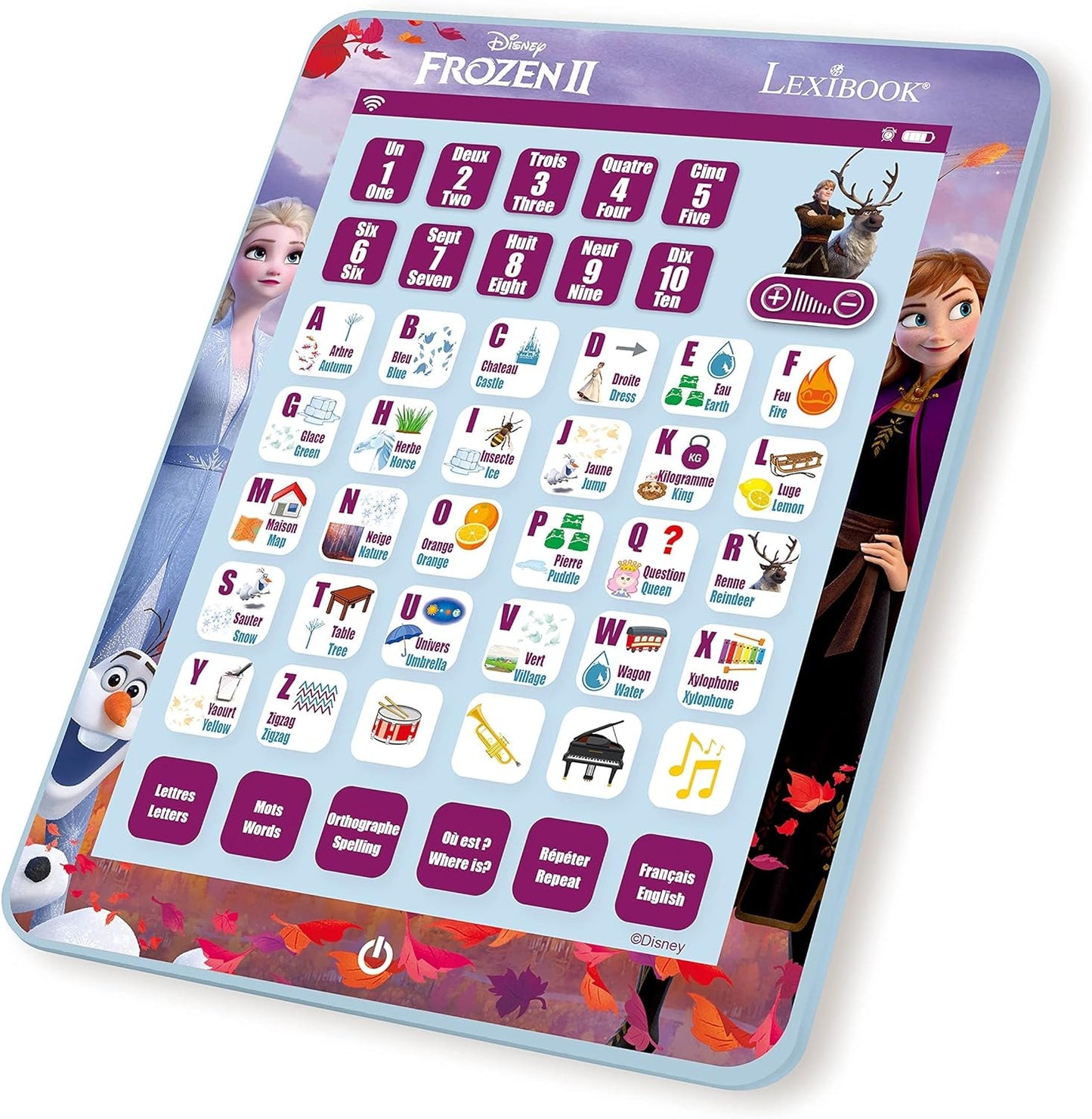 Lexibook Frozen Bilingual Interactive Learning Tablet